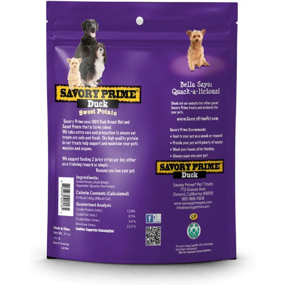 Premium Savory Duck & Sweet Potato Delight for Dogs