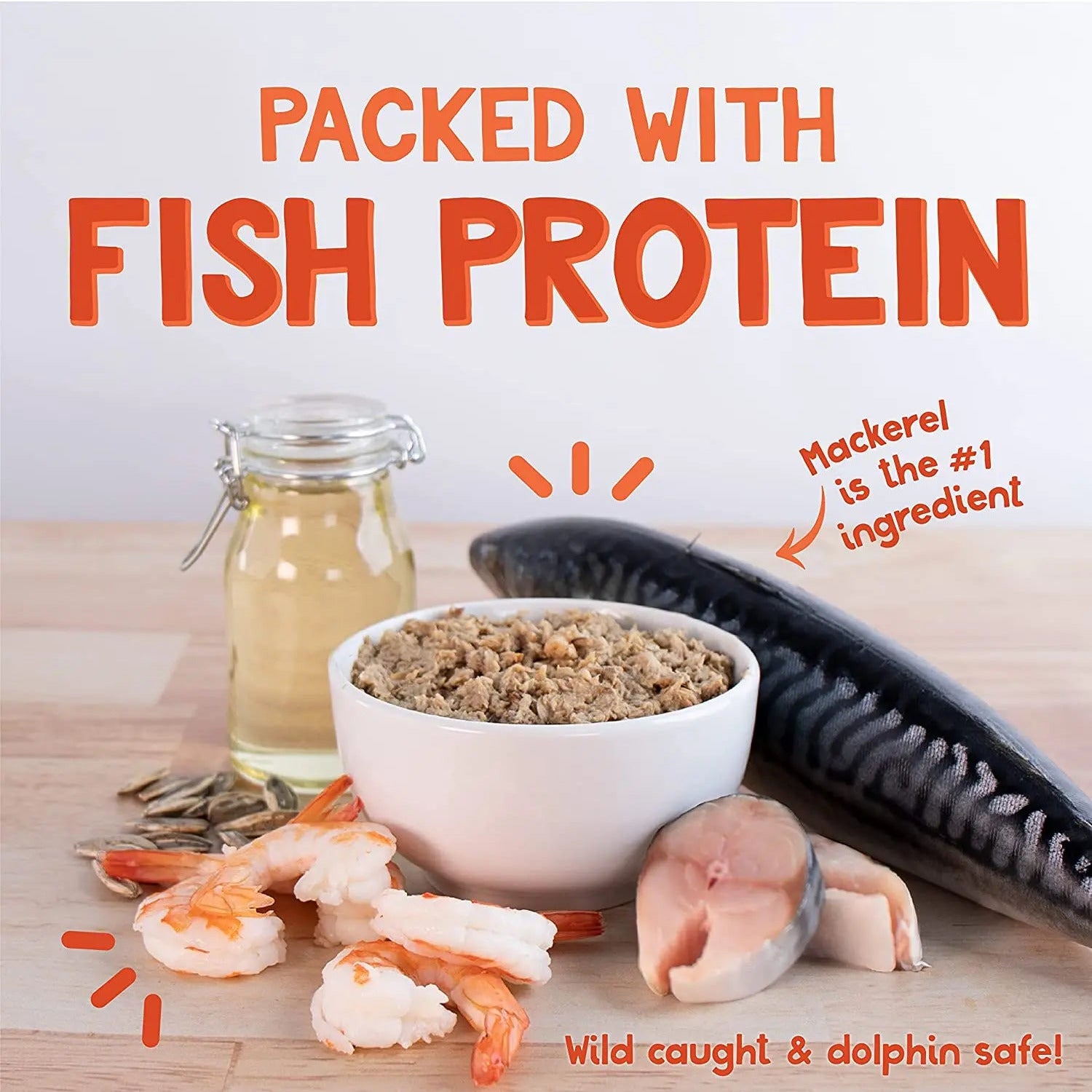 Earthborn Holistic Grain-Free Wet Cat Food - Catalina Catch with Wild-Caught Mackerel and Shrimp