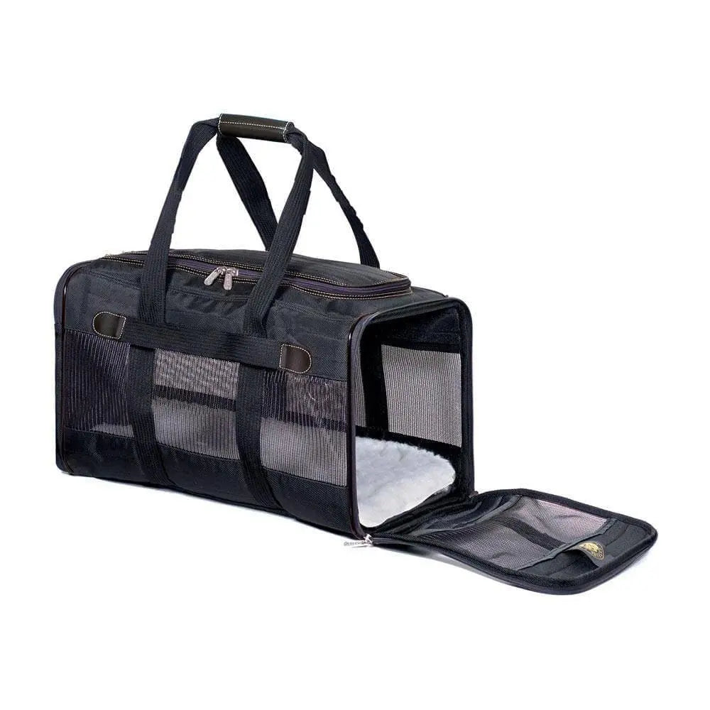 Sherpa™ Original Deluxe™ Large Black Soft Carrier Bag for Dogs, 19 X 11.75 X 11.5 Inches