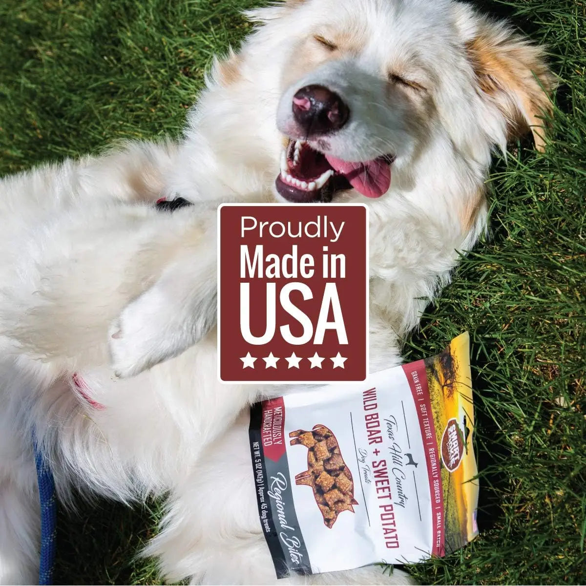 Gourmet Grain-Free Dog Treats: Smart Cookie Wild Boar & Sweet Potato Delight