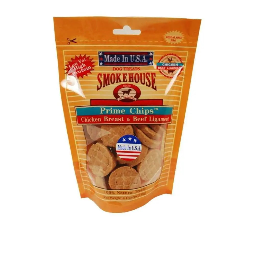 USA-Made Smokehouse Prime Chicken & Beef Dog Treat Chips