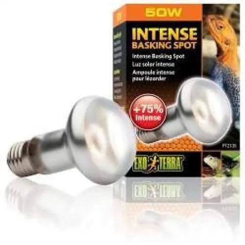 Exo-Terra Specialized Tight Beam Basking Spot Lamps for Sun Glo Function