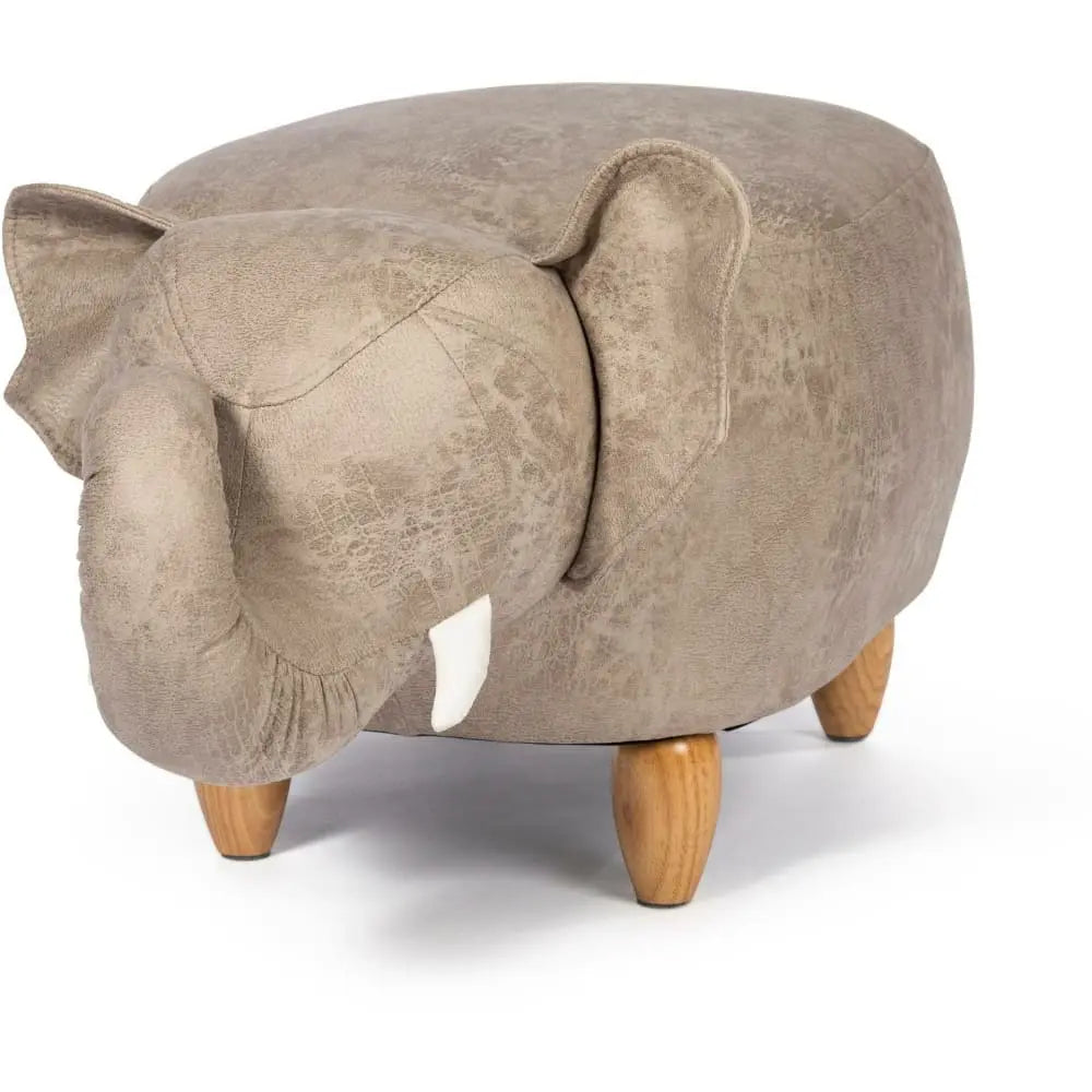 Prevue Pet Products Gray Elephant-Styled Ottoman for Cats and Small Dogs