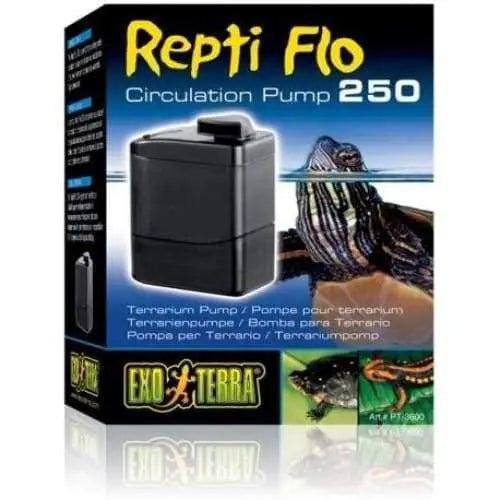 Exo Terra Repti Flo 250: High-Performance Fully Submersible Aquaterrarium & Paludarium Circulation Pump