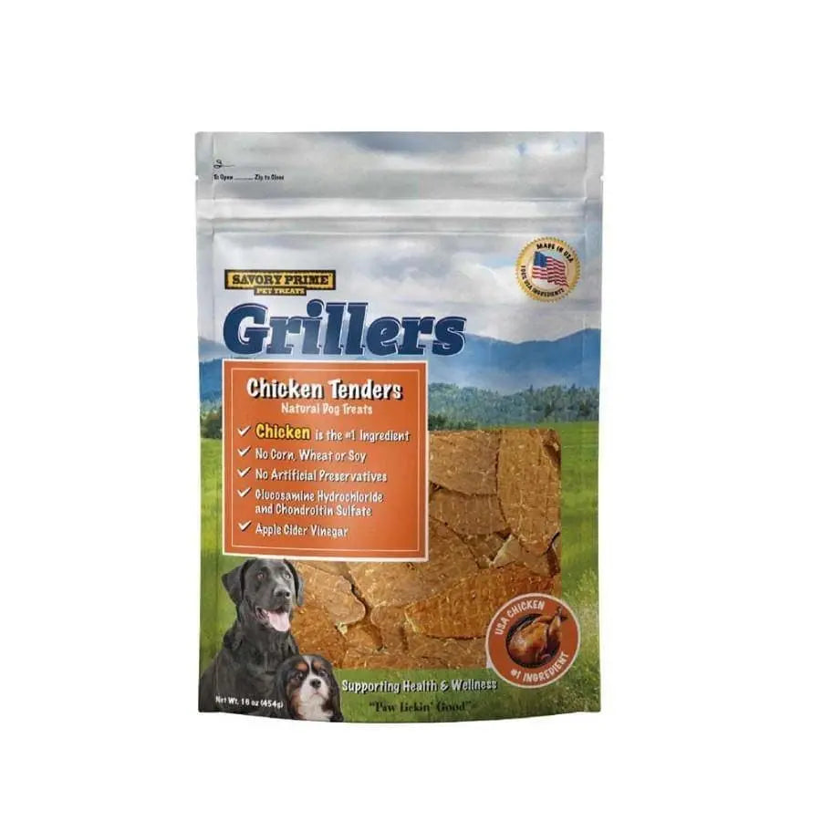 All - Natural, High - Protein Savory Prime Grilled Chicken Tenders Dog Treats