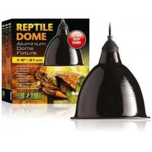 Exo Terra Long - Reach Aluminum Reptile Dome Light Fixture for Terrariums