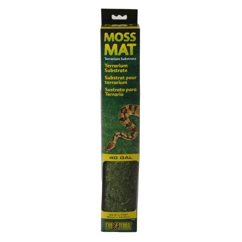 Exo-Terra Terrarium Substrate Moss Mat for Reptiles and Amphibians