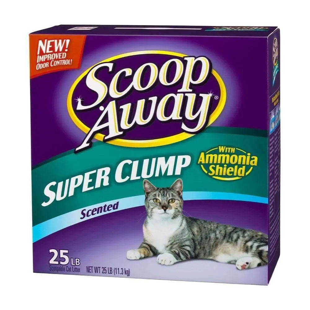 Scoop Away® 25 Lbs Super Clumping & Scented Scoopable Cat Litter