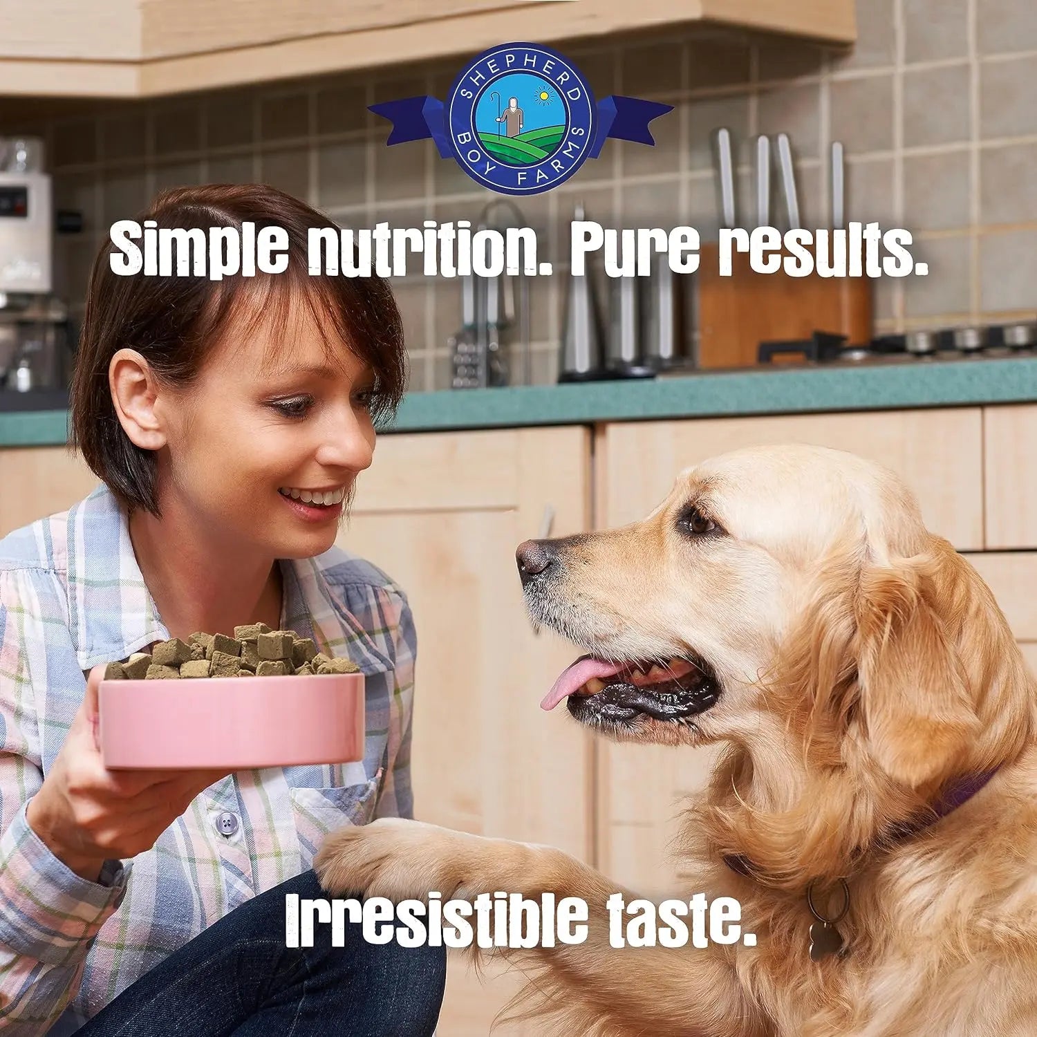 Shepherd Boy Farms Premium Freeze - Dried Beef - Based Recipe Dog Food, 14 - Ounce Package