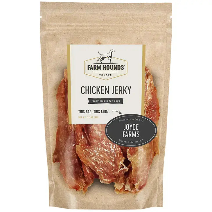 Farm Hounds All - Natural, Healthy and Super - Delicious Dehydrated Dog Jerky Treats, 3.5 Ounce Package
