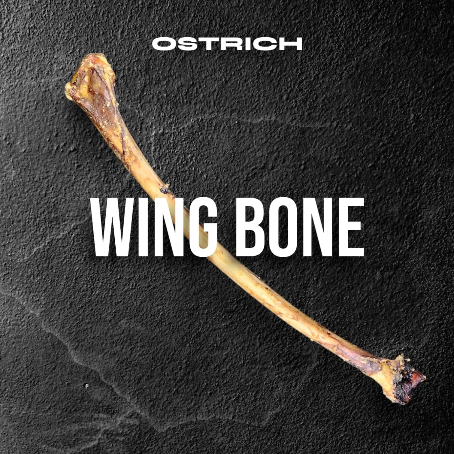 Savannah Long - lasting, Hypoallergenic Ostrich Wing Bone: A Natural Dog Gnaw Treat