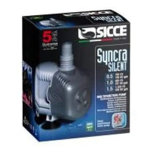 Sicce SYNCRA SILENT 1.5 Pump - 357 GPH, Single Unit for High - Performance Aquariums