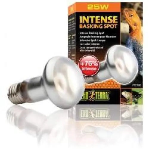 Exo-Terra Specialized Tight Beam Basking Spot Lamps for Sun Glo Function