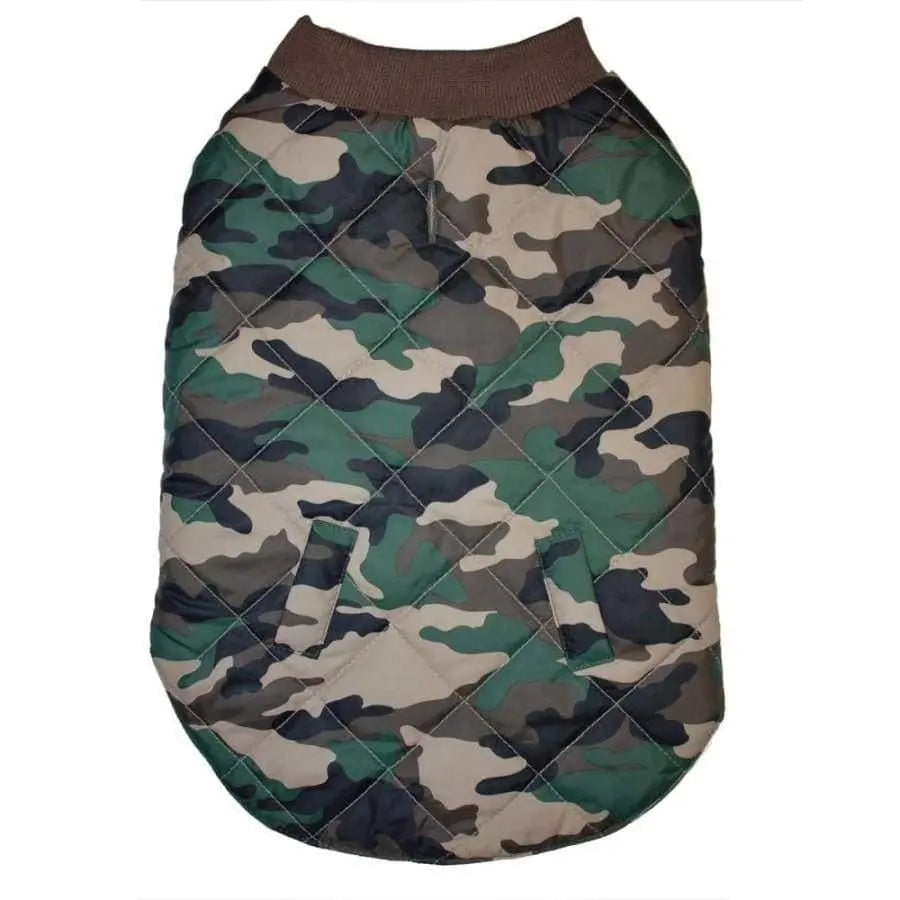 Stylish Fashionable Pet Camouflage Design Dog Jacket with Camouflage Pattern