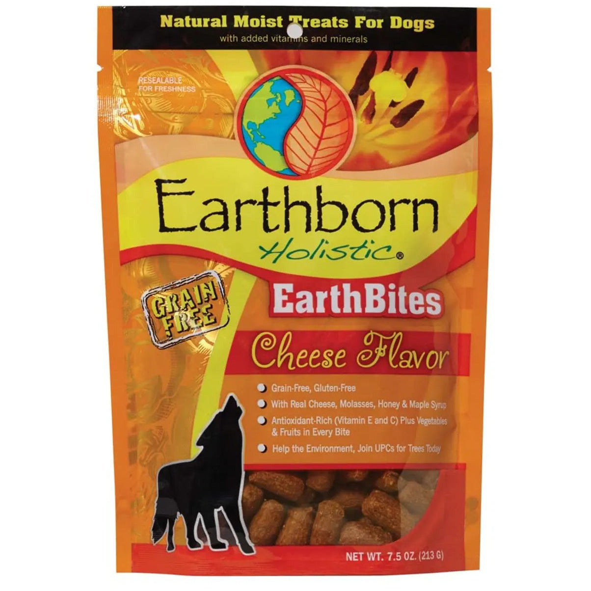 Earthborn Holistic Grain - Free Cheesy Soft Dog Treats EarthBites