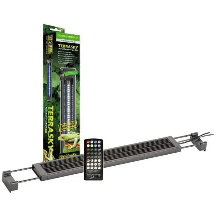 Exo Terra TerraSky LED Lighting for Planted and Reptile Terrariums - Customizable Light Spectrum Solution