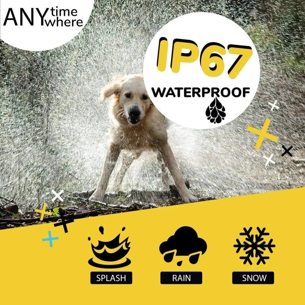 Remote-Controlled Electric Dog Training Collar for All Sizes of Dogs