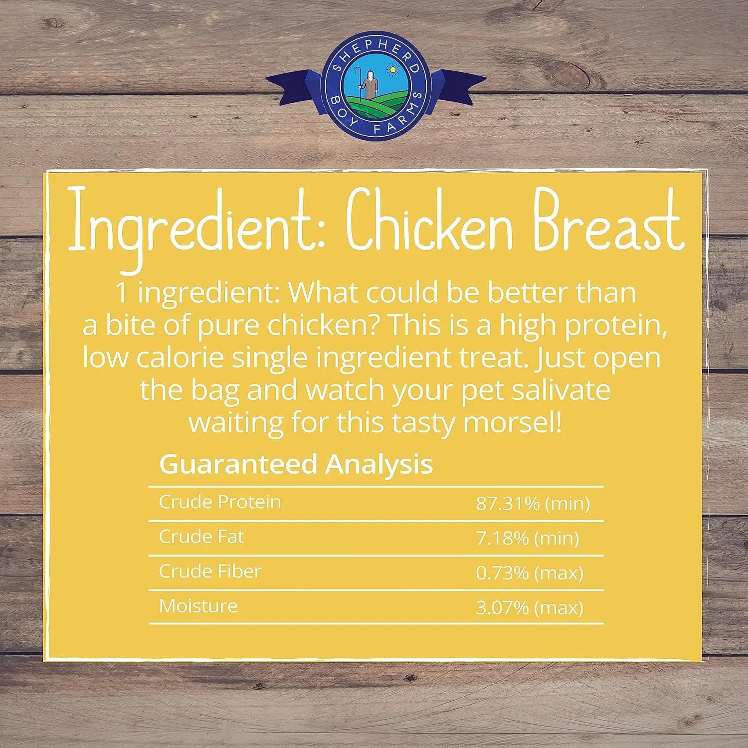 Shepherd Boy Farms High - Quality Freeze - Dried Chicken Breast Treats for Dogs
