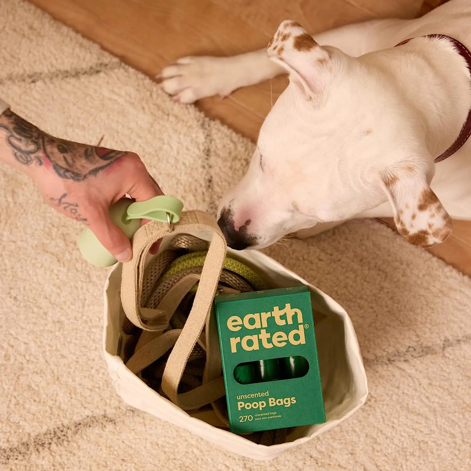 Earth Rated Refill Rolls of Dog Poop Bags with 120-Count Quantity