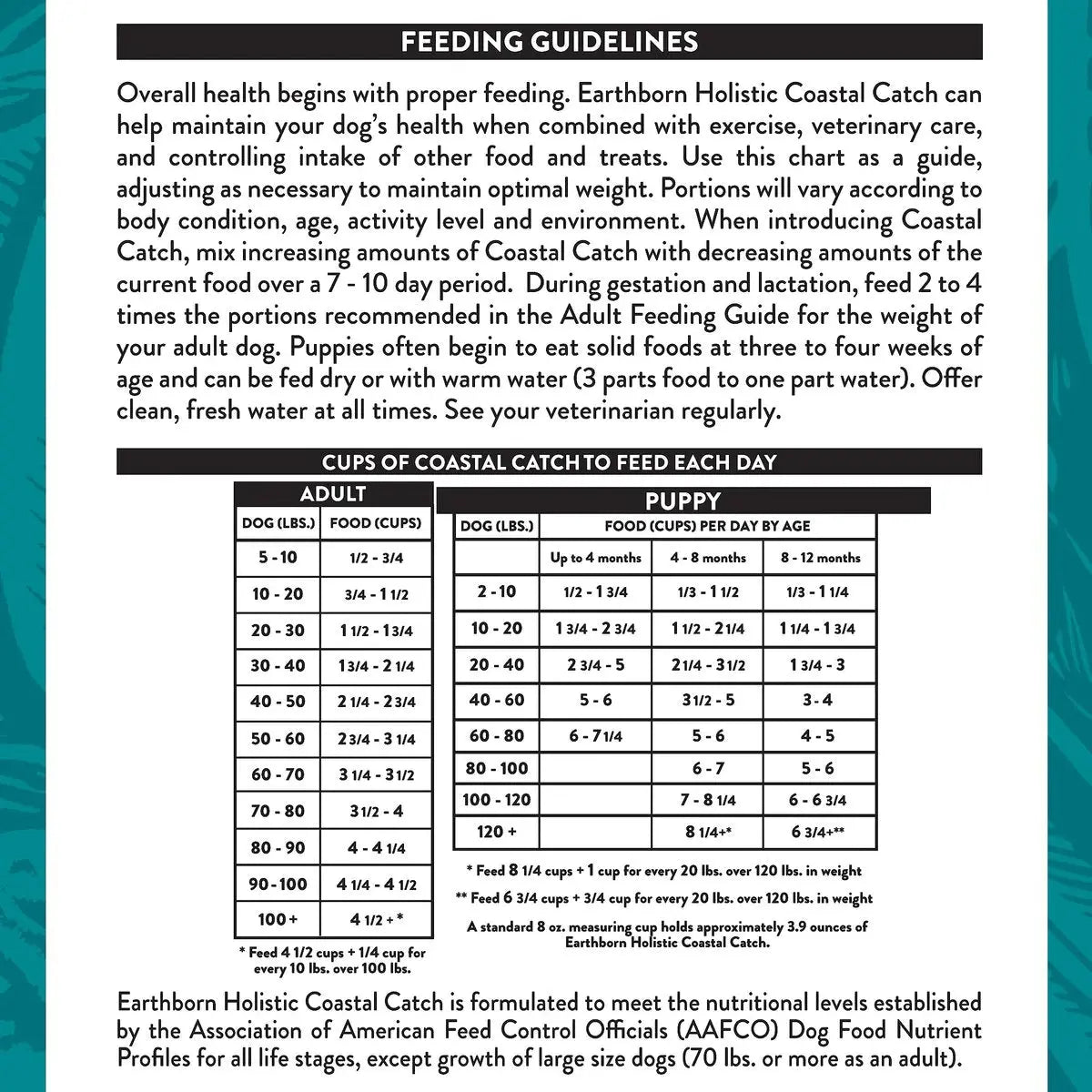 Earthborn Holistic® Grain-Free Coastal Catch™ Premium Dry Dog Food for a Hearty and Healthy Pup