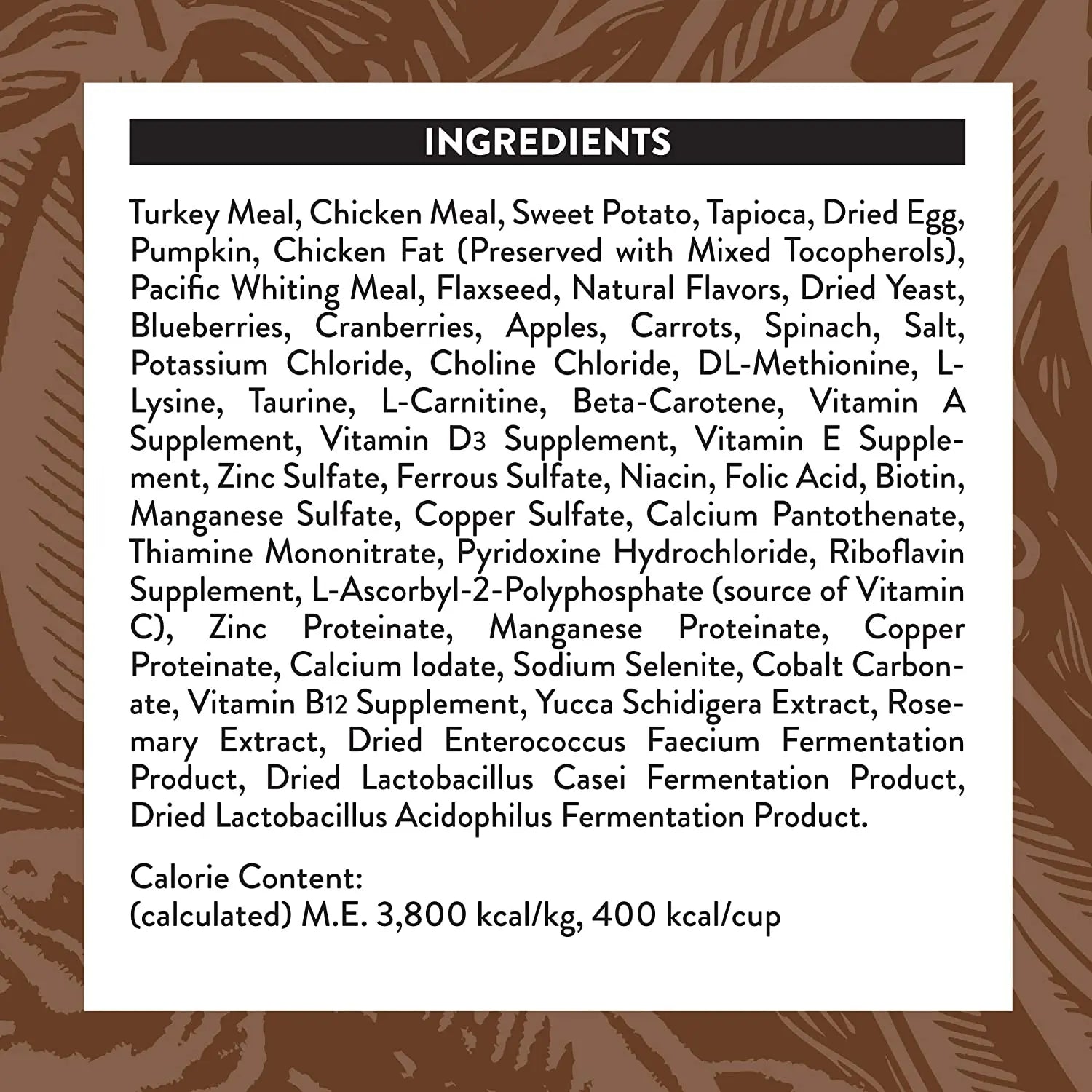 Earthborn Holistic Grain-Free Primitive Natural High-Protein Turkey Dry Dog Food