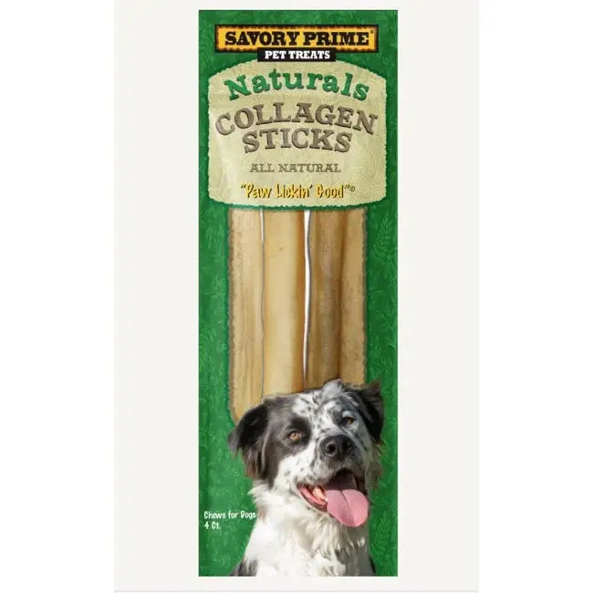 Savory Prime Naturals High - Quality Collagen Sticks: Delectable and Nutritious Healthy Treats for Your Beloved Dog