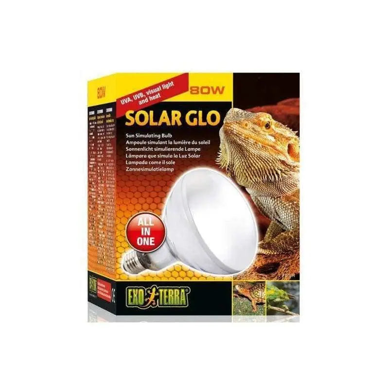 Exo-Terra Self-Ballasted Solar Glo Mercury Vapor Lamp for Reptiles
