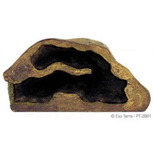 Exo Terra Small Reptile and Amphibian Terrarium Tunnel System Hiding Cave Den for Easy Observation