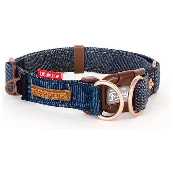 EzyDog Double - Reinforced Premium Reflective Nylon Dog Collar