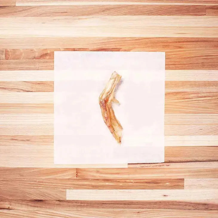 Farm Hounds Premium Grass-Fed Duck Foot Dog Chews - A Case Containing 10 Pieces for Your Beloved Canine