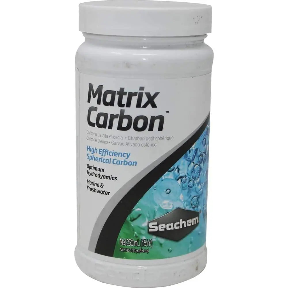 Seachem Laboratories Activated Carbon Filter Media - MatrixCarbon in 250 ml Size for Aquariums