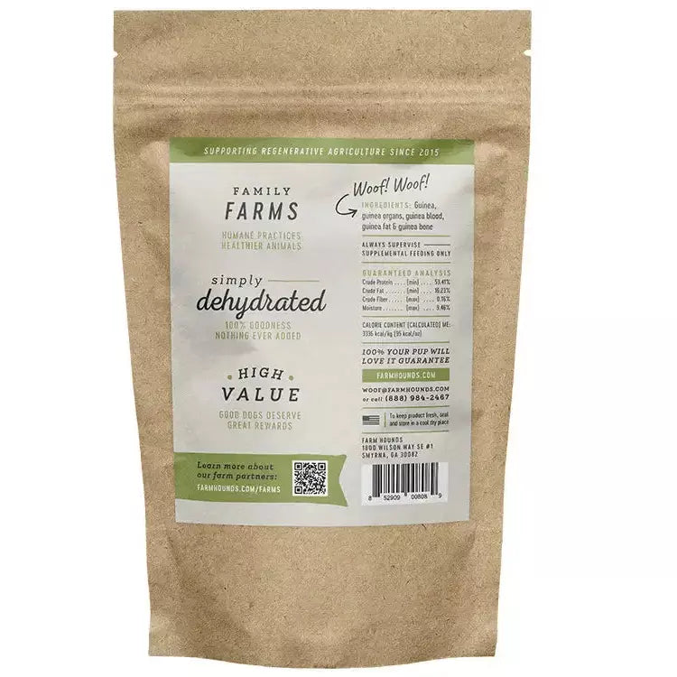 Farm Hounds All - Natural Guinea Fowl Strips Delightful Dog Treats