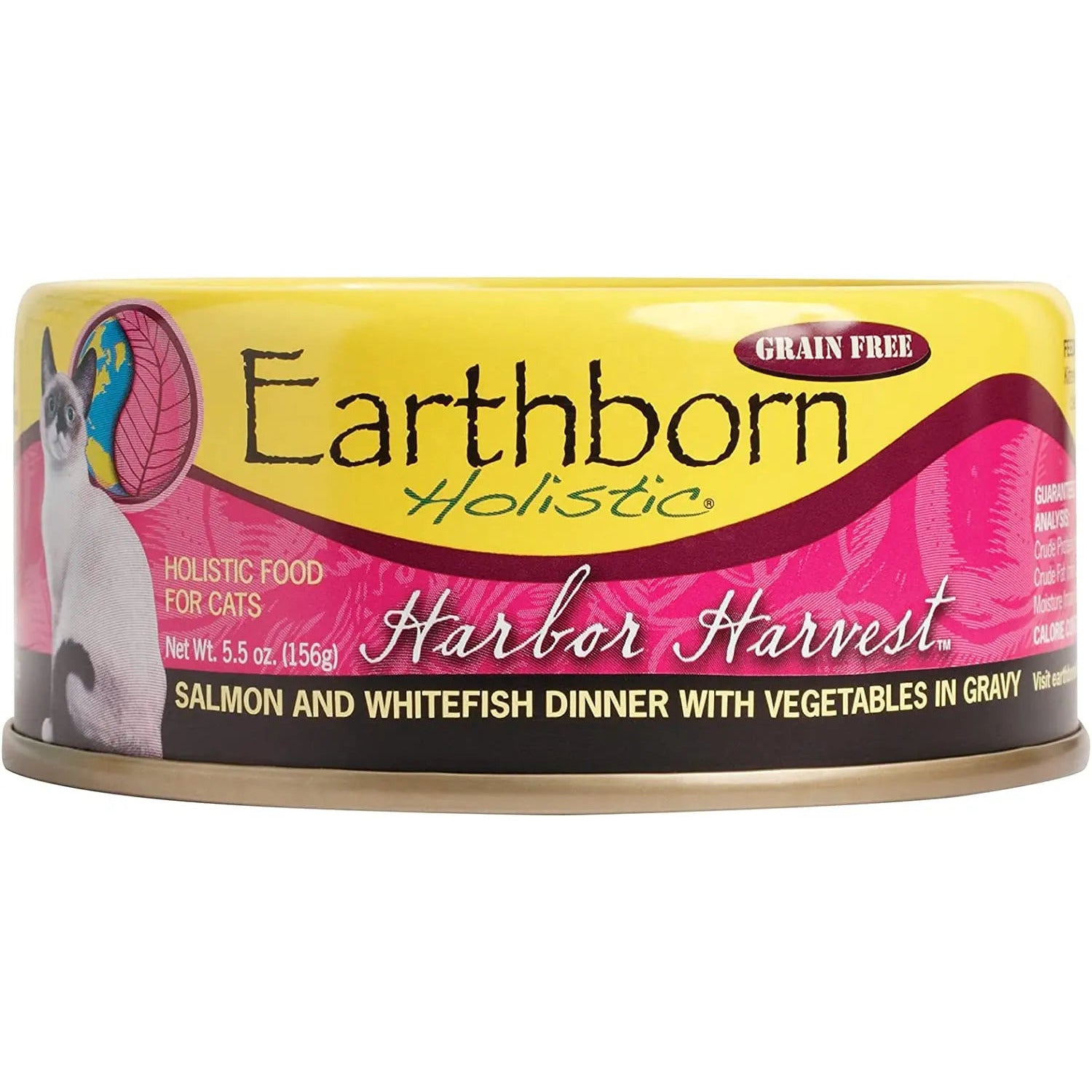 Earthborn Holistic Grain-Free Wet Cat Food: Harbor Harvest with Seafood Delight
