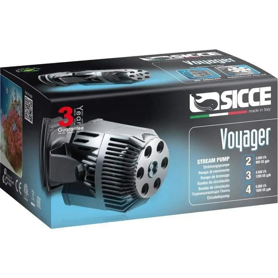 Sicce VOYAGER 4 1600 GPH Quiet Stream Pump - Single Unit