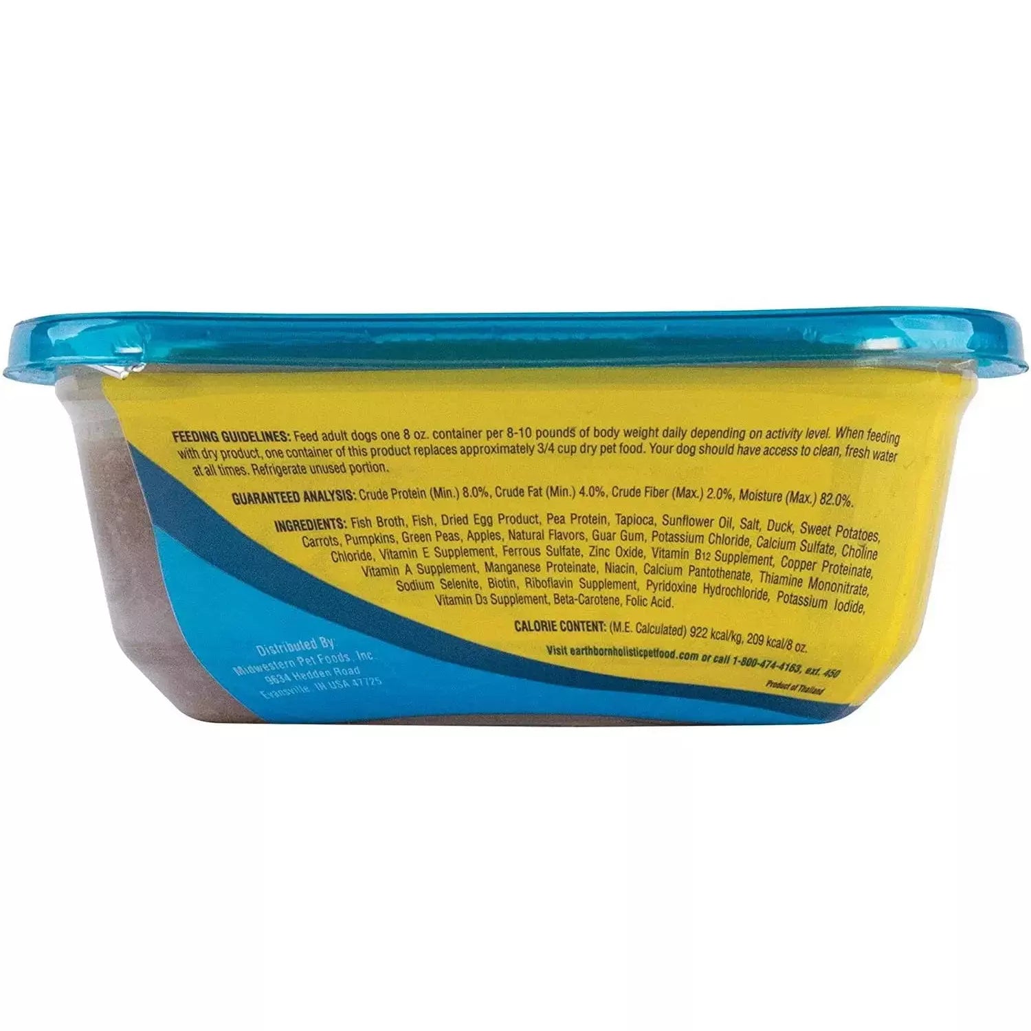 Earthborn Holistic Duke's Din - Din Grain - Free Wet Stew Dog Food, Pack of 8 Cans, Each 8 oz
