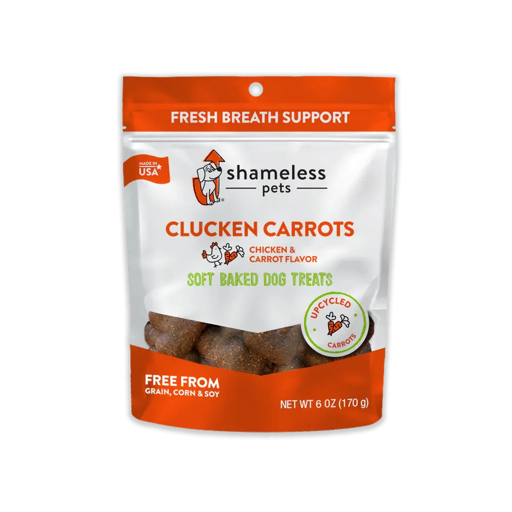 Shameless Pets All - Natural Soft - Baked Clucken Carrots Dog Treats